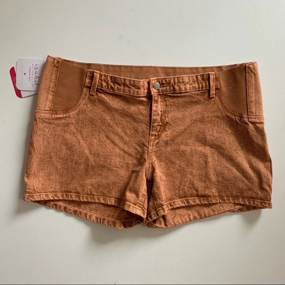 Isabel Maternity Shorts Size 8 Maternity Shorts Acid Wash Denim NWT